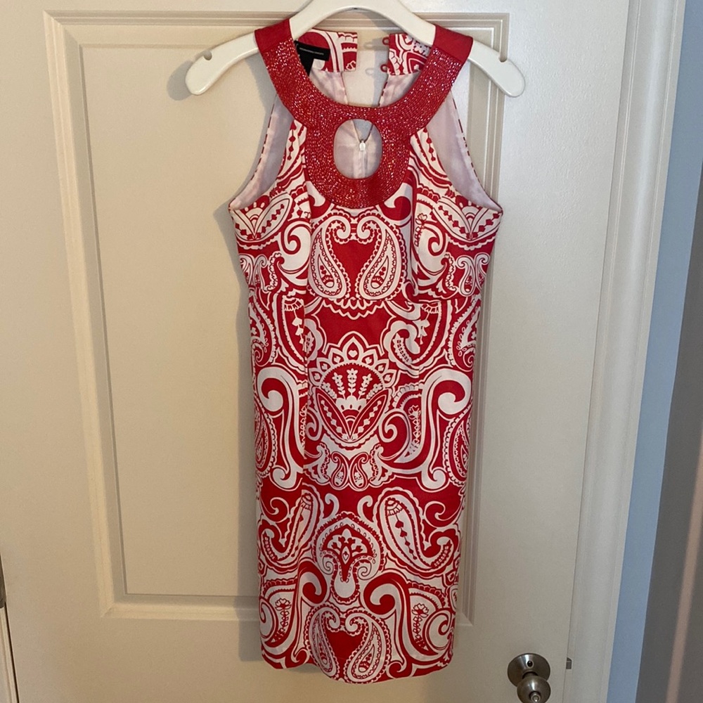INC Ladies Beaded Halter Neck Dress